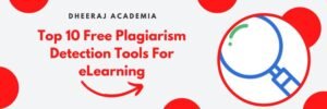 Top 10 Free Plagiarism Detection Tools For eLearning
