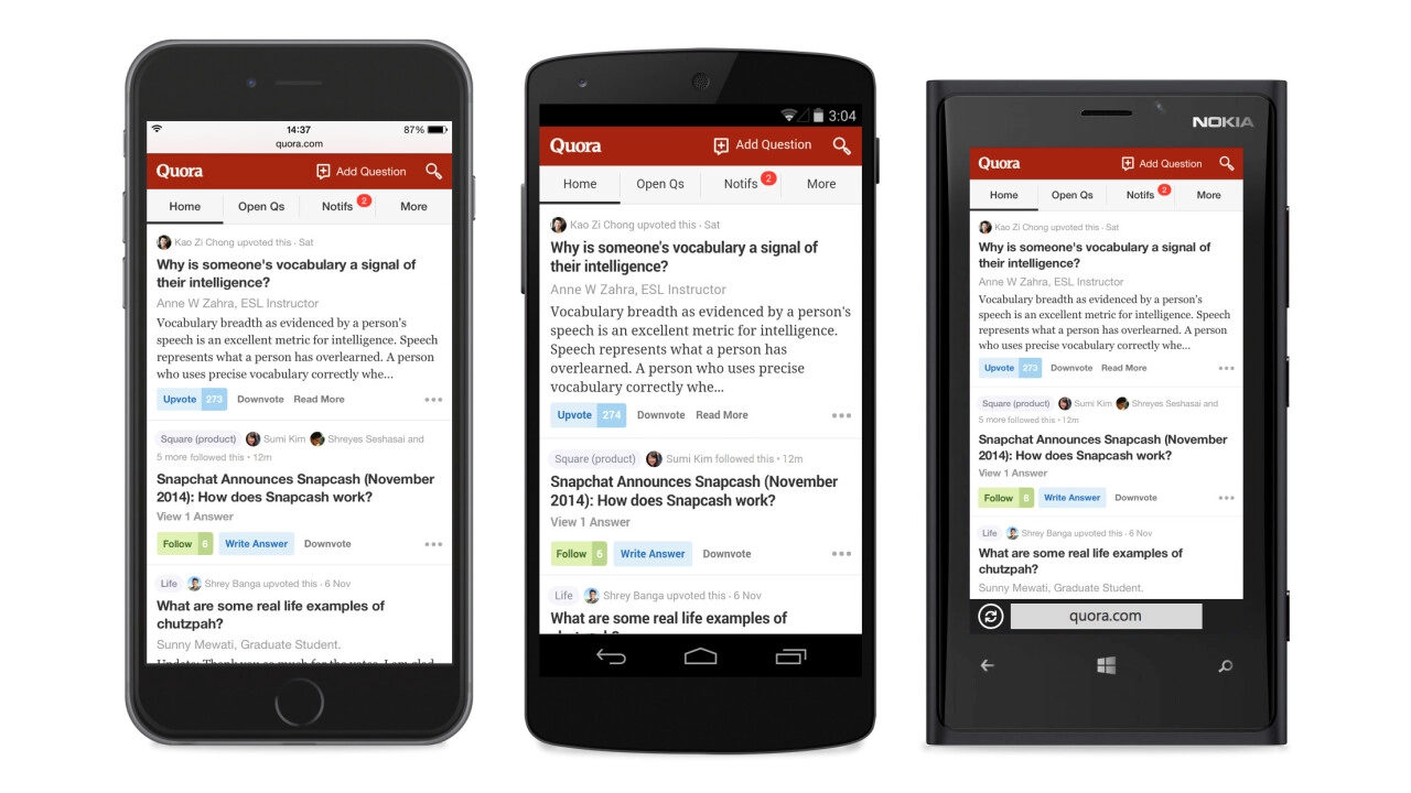 Quora app