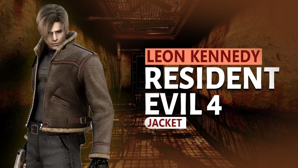 The Resident Evil 4 Brown Leather Jacket